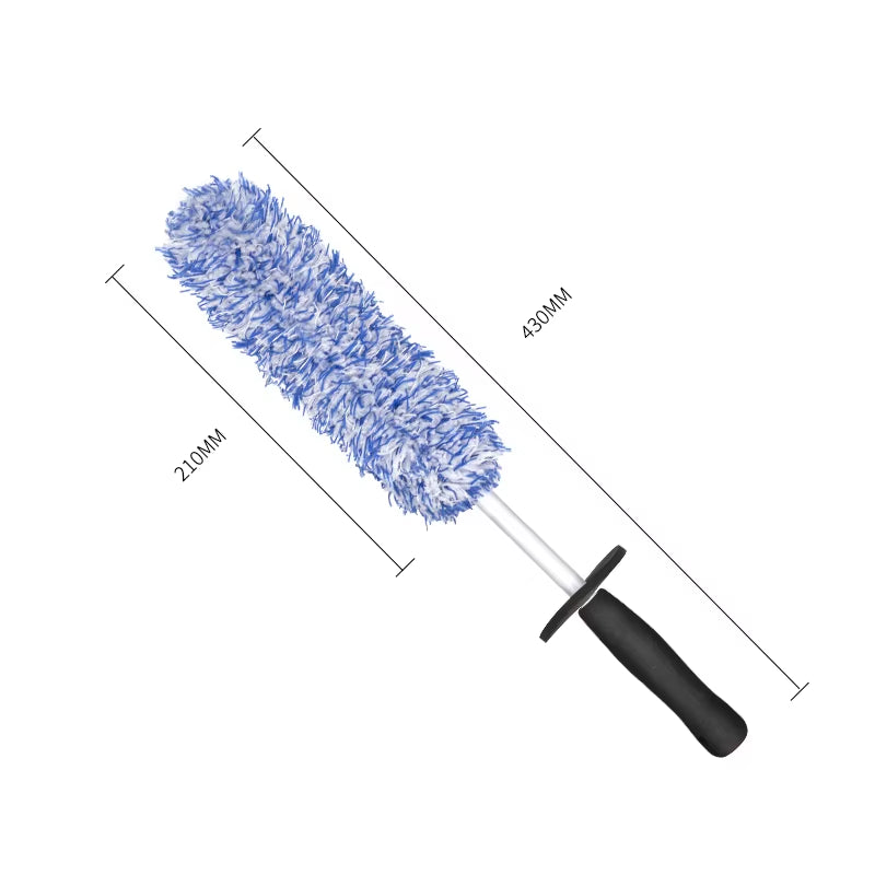 Car Wash Microfiber Wheels Brush Non-Slip Ultra Soft Car Cleaning Gloves Mitt Car Wheel Spokes Brushes Car Accessories